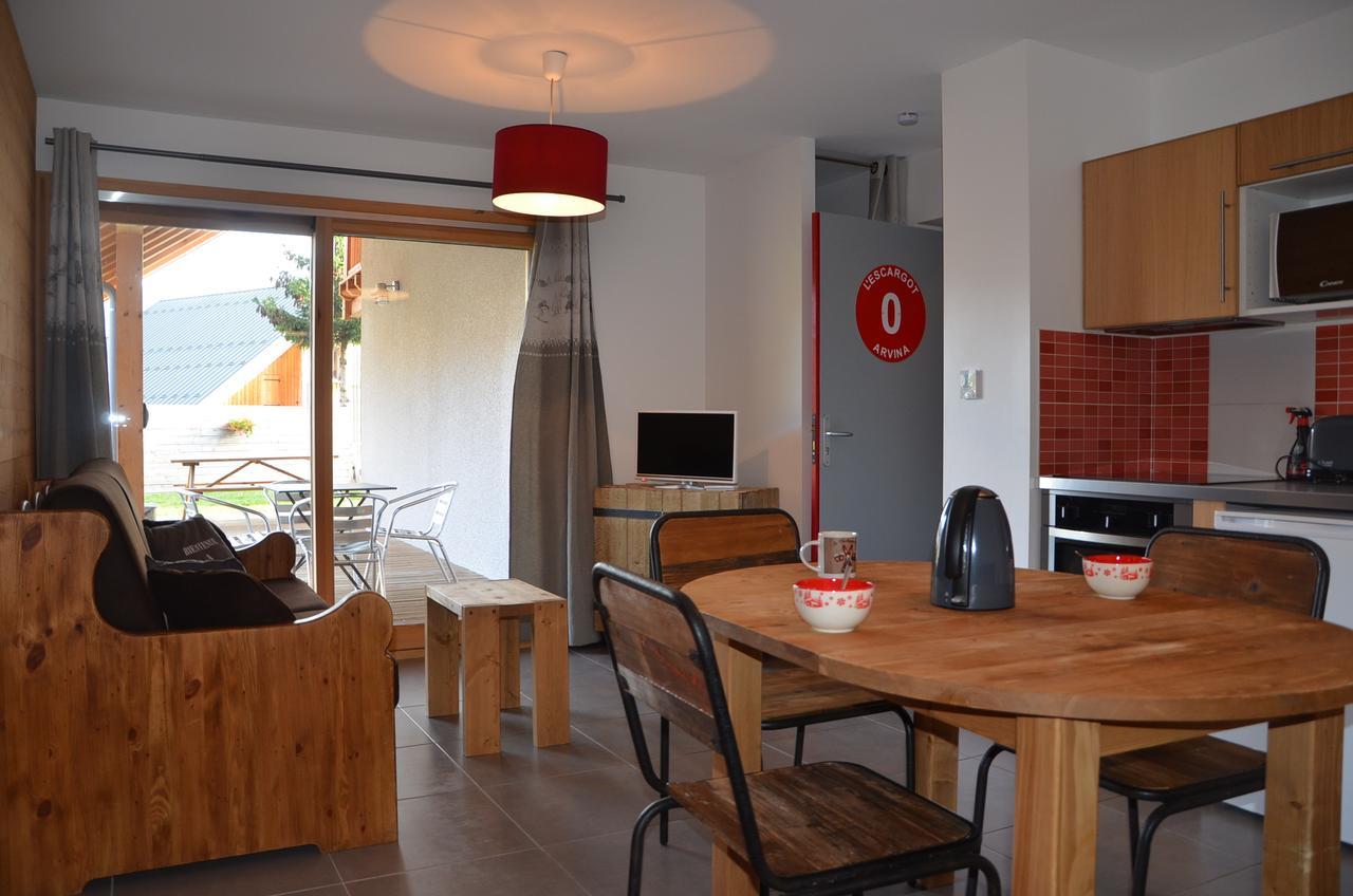 Chalet Arvina Aparthotel แซงต์-ฌ็อง-ดาฟร์ ภายนอก รูปภาพ