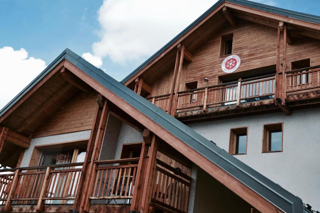 Chalet Arvina Aparthotel แซงต์-ฌ็อง-ดาฟร์ ภายนอก รูปภาพ